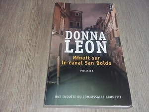 MINUIT SUR LE CANAL SAN BOLDO / DONNA LEON - Picture 1 of 3