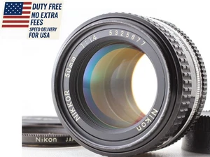 Optisch NEUWERTIG Nikon Ai-s AIS Nikkor 50 mm F/1.4 MF Standard Prime Objektiv aus JAPAN - Bild 1 von 8