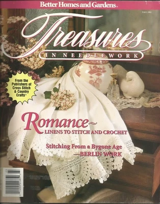 Treasures in Needlework Magazine Fall 1992 - Image 1 of 4
