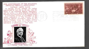 1947 The Doctor Scott 949 FDC; Crosby photo cachet - Picture 1 of 2