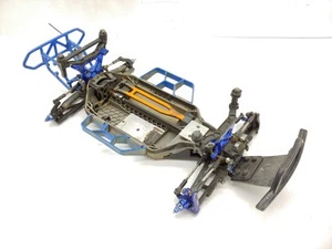 Traxxas Slash 4x4 LCG 1/10 Short Course Truck Roller Slider Chassis UPGRADED Use - Bild 1 von 9
