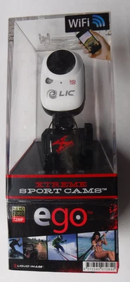 EGO XTREME SPORT CAMS WIFI HD 1080 12MP MOUNTABLE MINI SPORTS CAMERA 727 V24-61G - Image 1 of 4