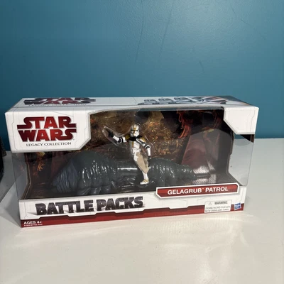 Star Wars Gelagrub Patrol Battle Packs 3.75" Legacy Collection 2009 Hasbro Nuevo en caja Foto 1 de 4