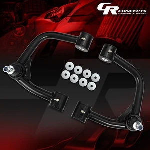 Black Pair of Front Upper Control Arms 2"-4"Lift For 2005-2024 Toyota Tacoma 4WD - Picture 1 of 5