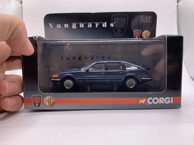 Vanguards Corgi 1:43 Rover 3500CC Vitesse Moonraker Blue VA09007 - Image 1 of 4
