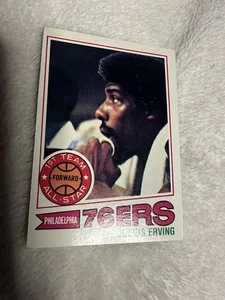 1977 1977-78 Topps Basketball #100 Julius Erving EXMT Philadelphia 76’ers HOF - Bild 1 von 7