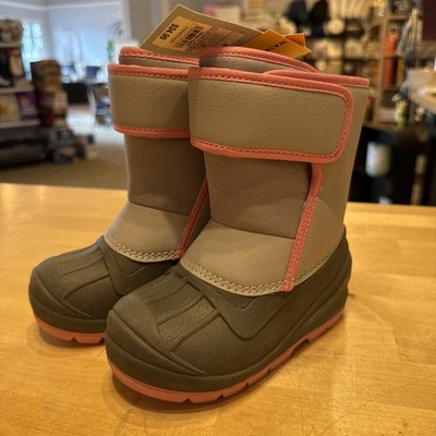 Botas de invierno Cat & Jack para niñas pequeñas, Lenny AEX55 gris 9t Foto 1 de 4