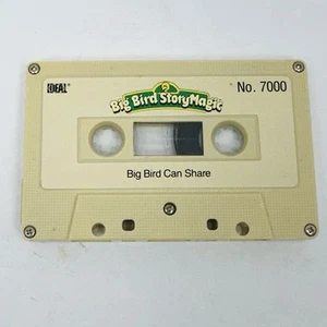 Big Bird Story Magic Cassette Tape - Big Bird Can Share #7000 - Vintage 1986 - Bild 1 von 3