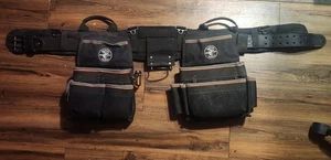 Appears Unused Klein Tools Tradesman Pro Electricians Tool Belt 55427 Medium - Picture 1 of 7