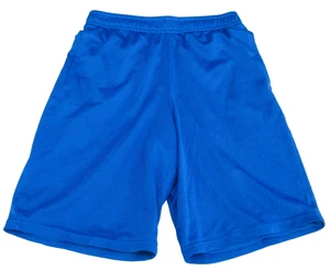 Champion Athletic Shorts Boys Size 12-14 Large Blue Basketball Sports 2 Pockets - Picture 1 of 4