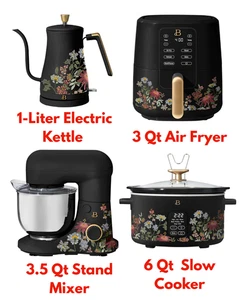 Beautiful Wildflower Black Sesame by Drew Barrymore Cooker, Mixer, Fryer, Kettle - Picture 1 of 15
