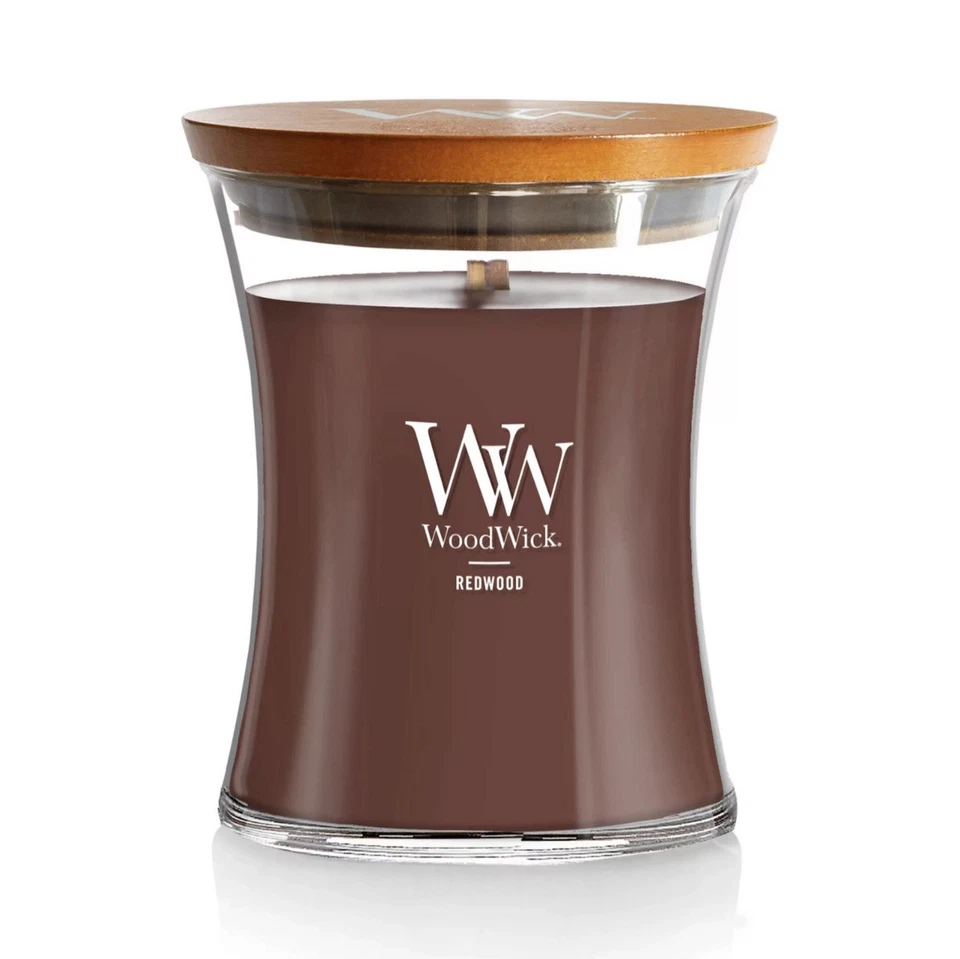 Redwood - WoodWick 10oz Jar Candle Burns 100 Hours