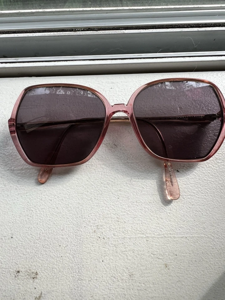 Gafas de sol vintage con receta Rodenstock, Angelina. Impresionantes marcos rosa/rosa. Foto 1 de 4