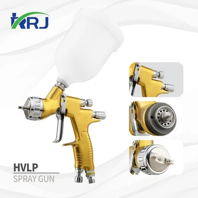 Hvlp Air Spray Gun Tool Pistol Spray Gun Paint Cars Wall Gti Pro Lite 1.3mm Te20 - Image 1 of 4