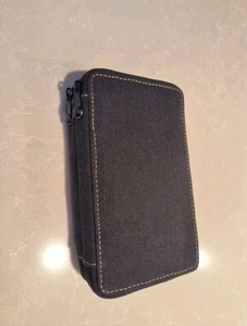 Global Art Stift & Federmäppchen Organizer mit 2 Reißverschluss & Druckknopf Fächern 7 1/2 x 4 1/2" - Bild 1 von 10
