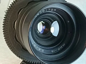 📷MIR-1B 37mm f/2.8 Anamorphic Modified Lens USSR M42 Mount Bokeh Flare - Bild 1 von 10