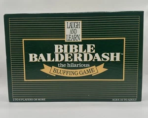 Bible Balderdash Board Game The Hilarious Bluffing Game Vintage 1989 Ages 10+ - Picture 1 of 3