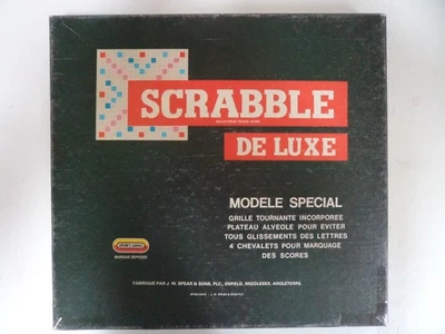 jeux de société classique : Scrabble de luxe - Photo 1/3