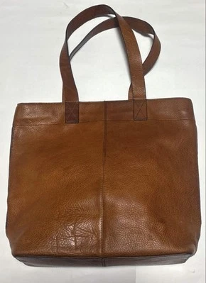 Gap Brown Leather Tote Bag - Image 1 of 4