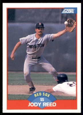 1989 Score #486 Jody Reed - Image 1 of 2