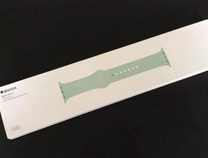Genuine Apple Watch Sport Band Strap Turquoise (Mint Green) 44/45/49mm complete - Zdjęcie 1 z 2