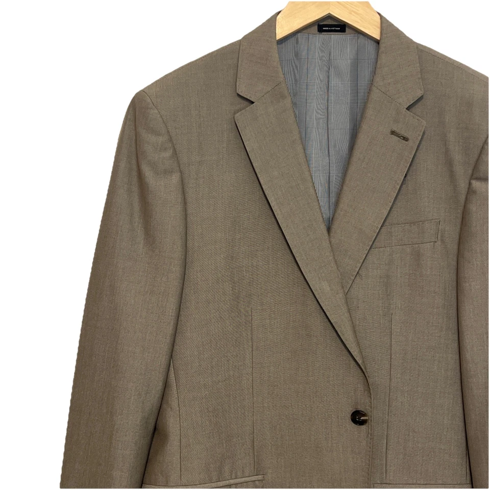 Men’s Sports Coat Size 42L Brown JF Blazer Suit Jacket - Image 1 of 4