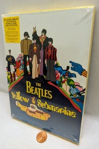 The Beatles:YELLOW Submarine (DVD)animated REstored Bonus Booklet,Stickers,Cells - Picture 1 of 4