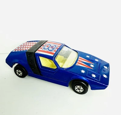 Vintage Matchbox 1972 SuperFast Siva Spyder No 41 #8 Blue Made In England - Image 1 of 4