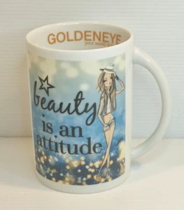Taza Beauty Is an Attitude 300 ml taza de té de café - artículos de regalo inspiradores - Imagen 1 de 6