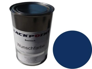 5 Liter Spritzfertiger Basislack geeignet für Ford L6-7188 Blau Metallic Mustan - Bild 1 von 1