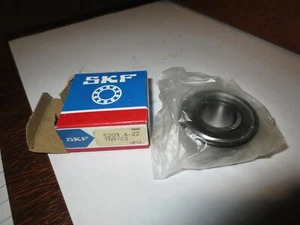 SKF 5203 A-2Z TN9/C3 Ball Bearing Double Shields USA Angular Contact Shields 2 - Picture 1 of 3