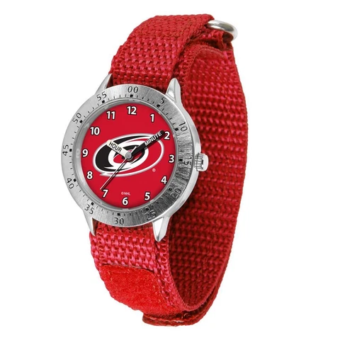 Youth Carolina Hurricanes Watch Adjustable Hook and Loop Band Cover