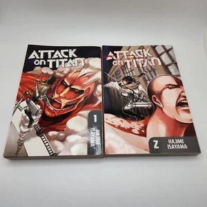 Attack On Titan Manga Volumes 1&2 - Hajime Isayama - Picture 1 of 3