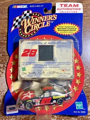 Coche y traje de fuego Winners Circle Ricky Rudd Team Authenticics #28 Texaco 2001 1/64 Foto 1 de 4