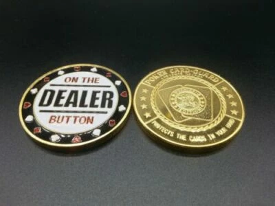 1PC Metal Dealer Button,Poker button,Texas hold'em button - Image 1 of 3