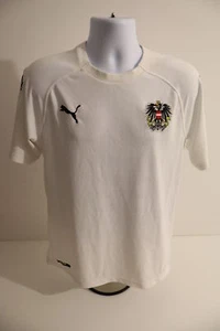 Camiseta de fútbol Austria Puma mediana manga corta blanca - Imagen 1 de 6