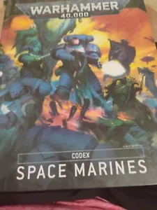 Warhammer 40K Space Marines Codex - Games Workshop Hardcover Book - Picture 1 of 3