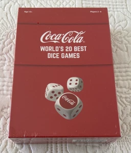Coca-Cola Worlds 20 Best Dice Games 22 by U Games Australia New Sealed Gift Idea - Picture 1 of 10