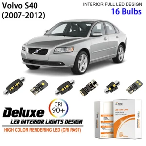 Kit de luz interior LED Bombillas de matrícula Actualización para Volvo S40 2007-2012 - Imagen 1 de 9