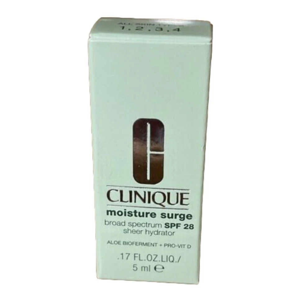 Clinique, Moisturizer Moisture Surge SPF28 Sheer Hydrator, 0.17oz/5ml - Image 1 of 1