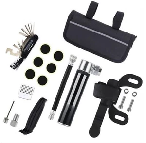 Bicicleta Set de Herramientas+Bolsa Herramientas Multi Función Kit Reparación - Imagen 1 de 11