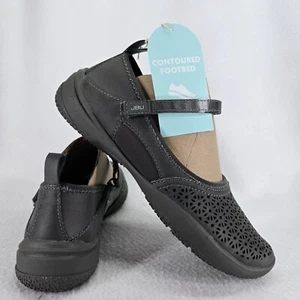 JBU by Jambu Shoes Womens 8.5 Gray Dandelion Mary Jane Memory Foam B4DAN50 NWT - Picture 1 of 14
