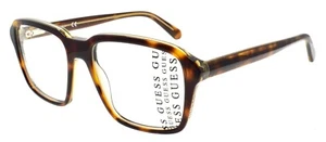 GUESS GU50073 052 Men's Eyeglasses Frames 54-17-145 Dark Havana - Picture 1 of 3