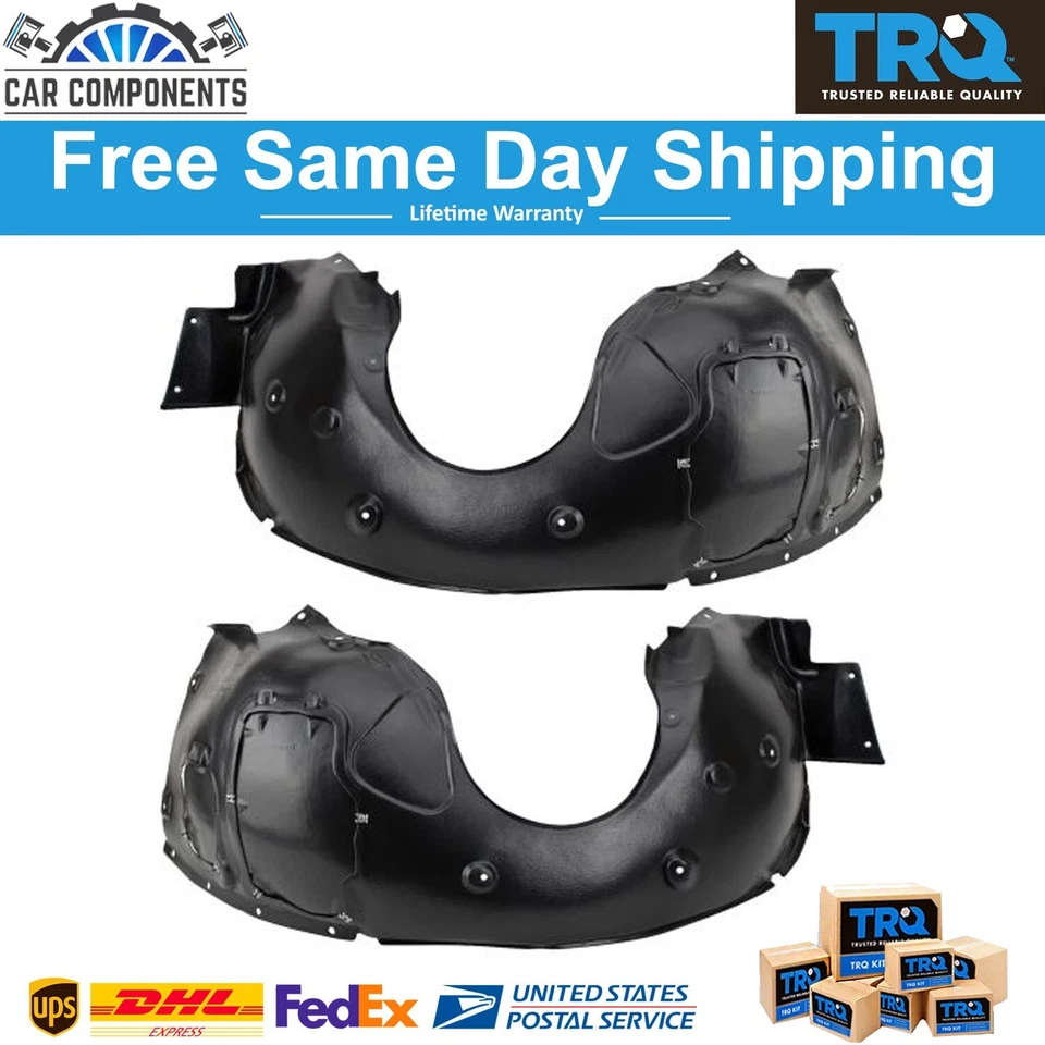 Juego de forro de guardabarros interior delantero TRQ nuevo para BMW Z4 2003-2008 Foto 1 de 4