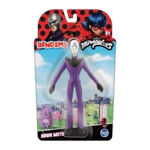 BendEms Hawk Moth Miraculous Zag Heroez Playmates Spielzeug biegsam beweglich NEU - Bild 1 von 4