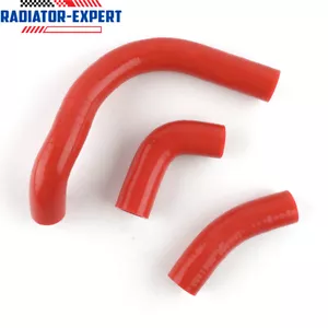 FOR 1986-1990 SUZUKI RM125 SILICONE RADIATOR HIGH PERFORMANCE HOSES - Bild 1 von 12