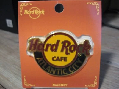 Hard Rock Cafe HRC Classic Refrigerator Magnet - Atlantic City, New Jersey - Image 1 of 4