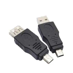 4pcs USB 2.0 Mini B 5 Pin to Type A Male Female Adapter Converter for PC Phone - Picture 1 of 1