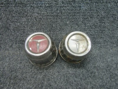 Par de tapas centrales de rueda Toyota Corona Celica Corolla 1974-1983 años 70 80 Foto 1 de 4