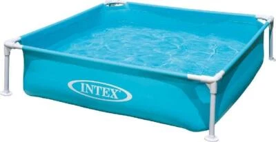 Intex 57173 Frame Pool Mini Kinderpool Robust Blau 337 Liter 122 x 122 x 30 cm - Bild 1 von 4